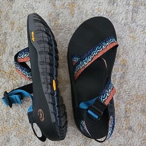 Chaco Vibram Sole Sandals with Multicolor Straps